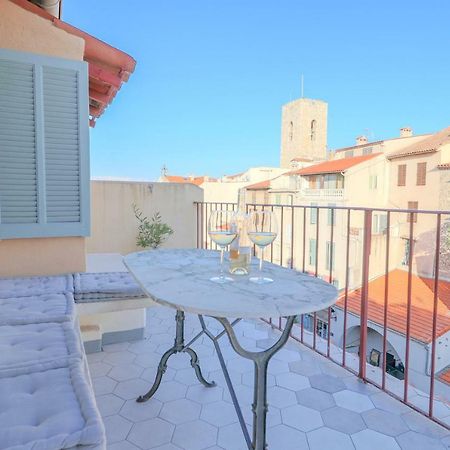 Clt - Unique Duplex & Terrace On The Provencal Market Antibes Buitenkant foto